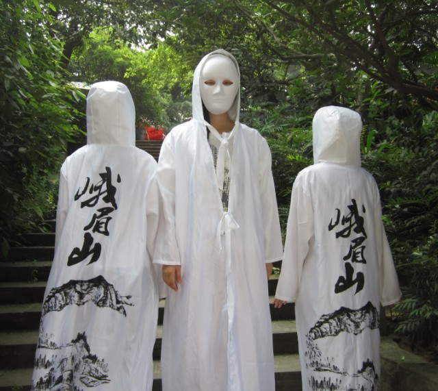 峨眉山大型行为艺术 让生活慢下来