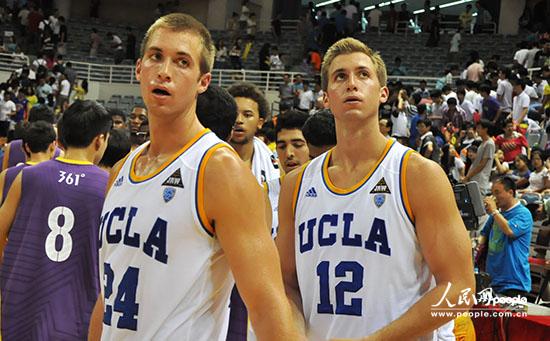 中美体育文艺周继续进行 UCLA大胜上海交通大学