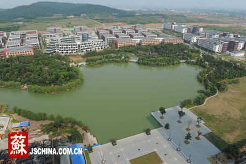 俯瞰镇江科技新城全貌