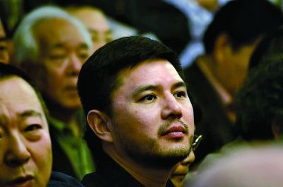 赵普亮相央视主持人书画展