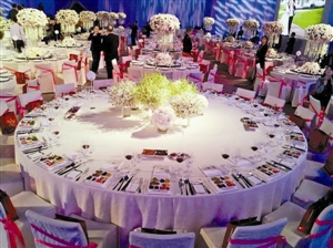 婚礼主桌