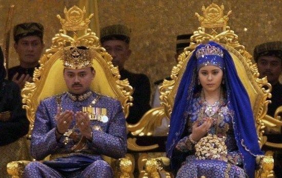 文莱公主大婚下嫁公务员