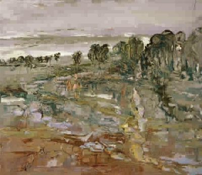 ■清淳2007布上油画70×80cm