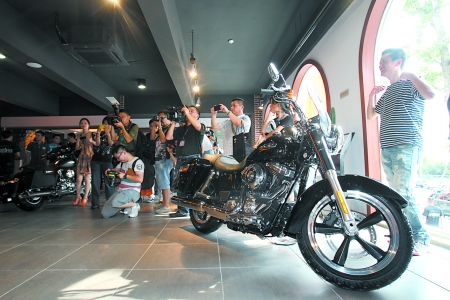 稳健发展大排量摩托 渝企也能诞生哈雷