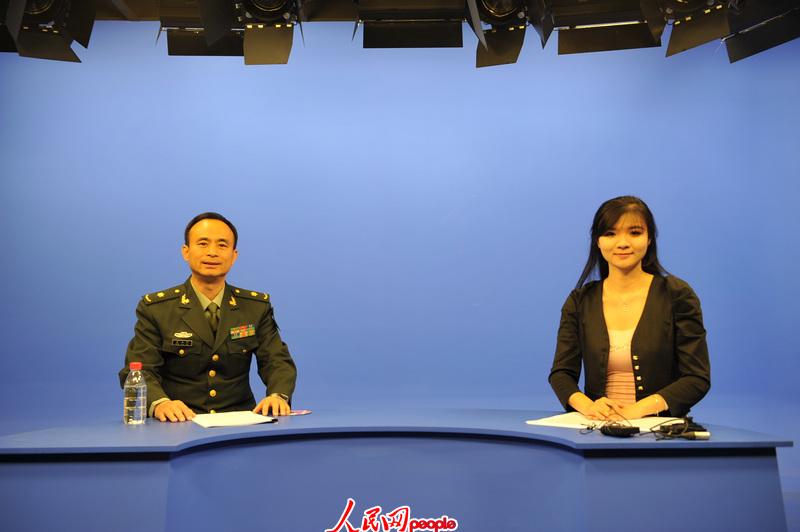 高清:解放军装备学院教授曾令勋做客人民网_资