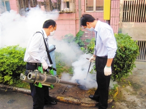 前天看到报道 昨日组织消杀