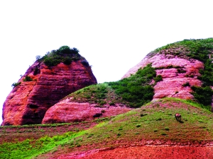 西吉火石寨:黄土高原独特的丹霞美景和人文印
