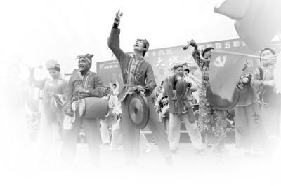 花鼓灯舞向世界(图)