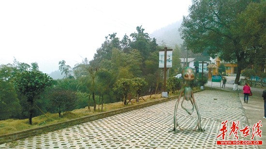 手机拍照拍下外星人+网友:假的很离谱!