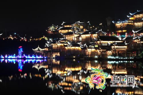 周末逛重庆园博园灯会