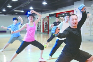 新年减压:体验搏击操的诱惑