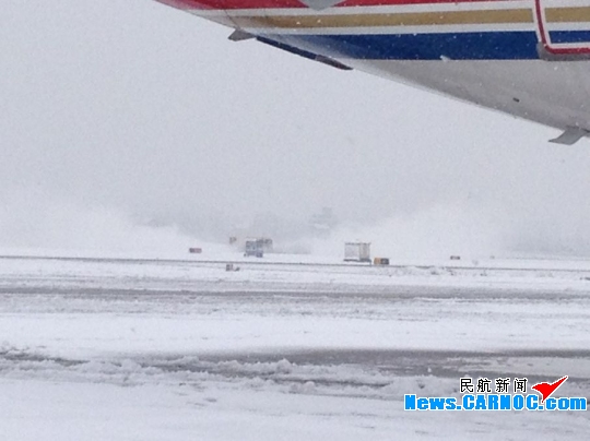 无锡普降瑞雪 苏南硕放国际机场5个航班延误