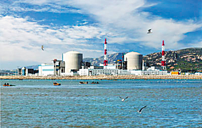 中国主要核电站分布