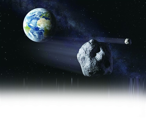 直径45米小行星同地球擦肩而过
