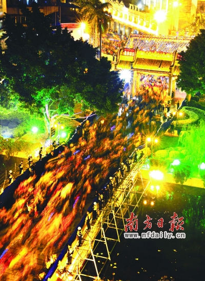 佛山逾60万人行通济