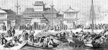 史料展示晚清上海开埠风貌_资讯频道_凤凰网