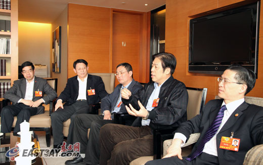 吴志明、沙海林与在沪全国政协委员座谈交流(