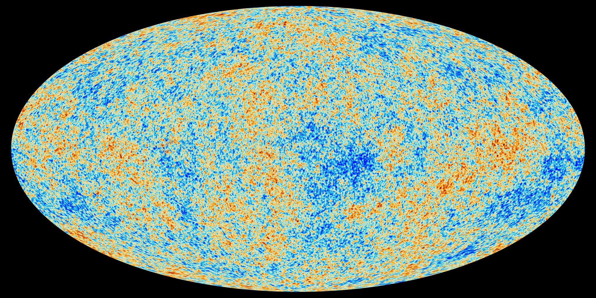宇宙微波背景辐射图