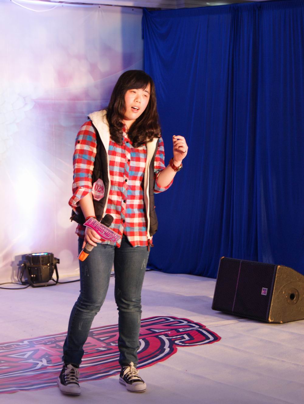 魔鬼脸蛋天使身材音乐系女孩报名《美丽梦想秀