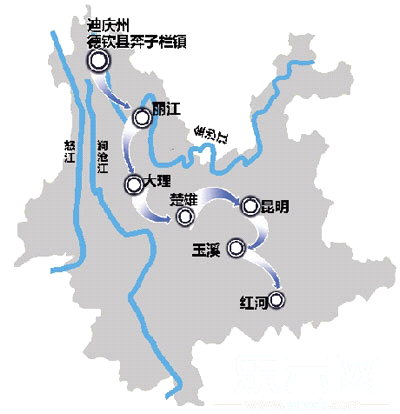 舍弃虎跳峡取水金沙江 国家正在评估图片