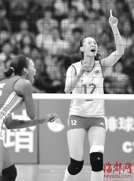 精英赛深圳站 中国女排全胜夺冠