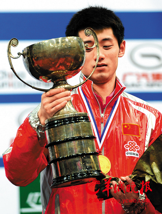 巴黎世乒赛:张继科不想卫冕女双冠军