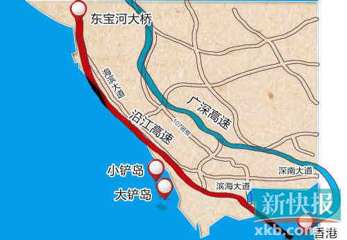 广州深圳今年9月增加一条高速路