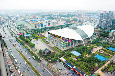 红星商圈,现代服务业中心崛起