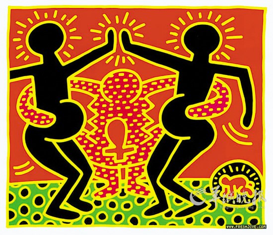 凯斯·哈林:饶有童趣的地铁之子_资讯频道_凤凰网