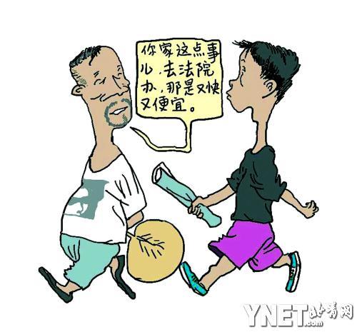 打官司比公证划算?