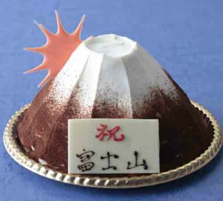 大阪糕点师推美味甜点庆祝富士山入选世界文化