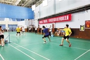 第五届福田商会杯 羽毛球赛收拍