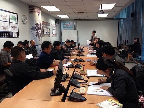 98名泰国警官参加移民局汉语初级培训班(图)