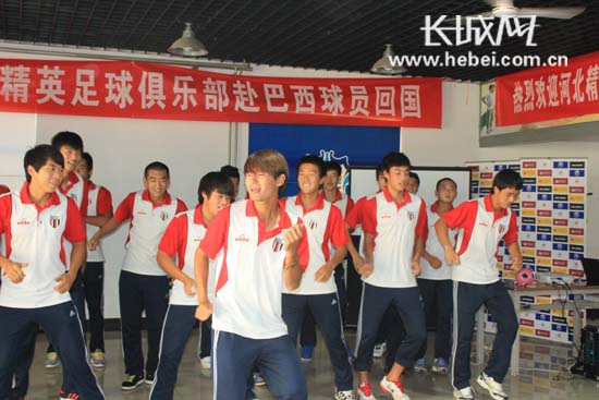 河北精英留学巴西球员回国 带回胜利欲望玩命