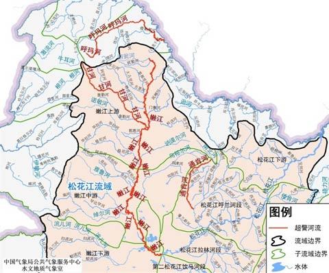 嫩江松花江黑龙江干流水位继续缓涨 需防流域