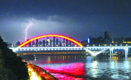 菜园坝大桥图片