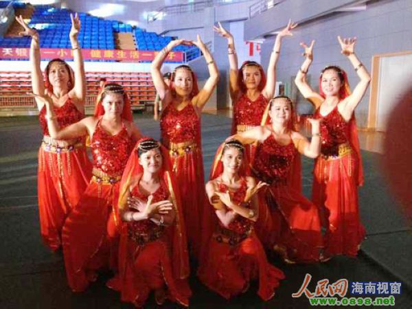 昌江县参加全国体育舞蹈大赛喜获5个一等奖