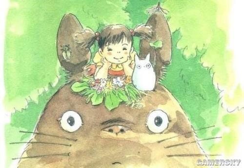 大师宫崎骏铅笔淡彩动画原画欣赏