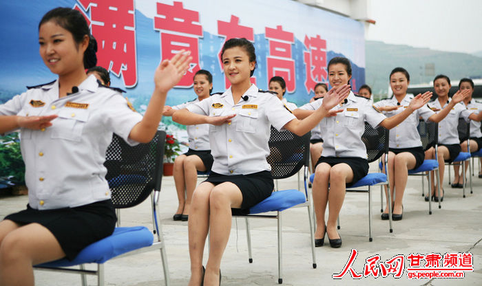 甘肃省高管局全力推广微笑在宝天、满意在高