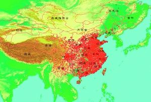 谭其骧《中国历史地图集》升级