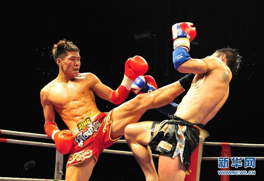 佛山搏击王者争霸赛姜春鹏不敌马库斯