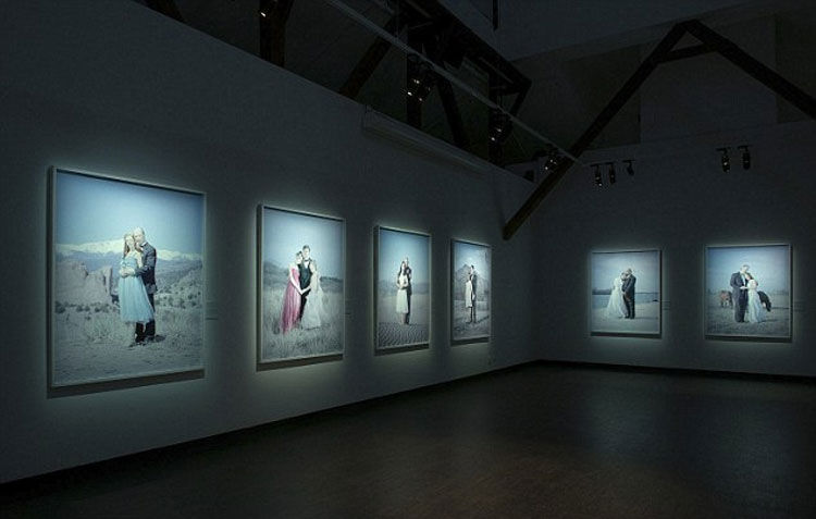瑞典摄影师大卫&middot;马格努森拍摄的父女唯美合照展（网页截图）