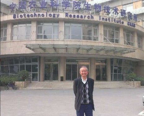 中国农业科学院生物技术研究所研究员黄大昉。（田雪 摄）
