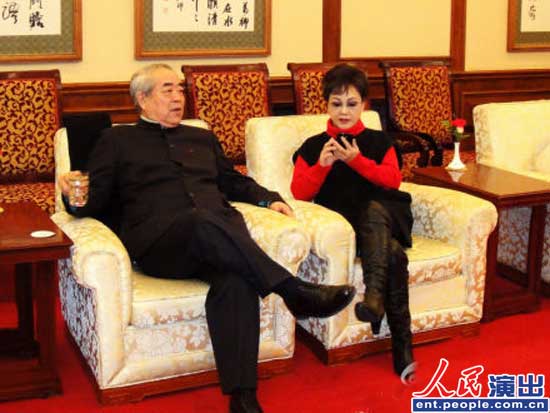 范曾光临现场
