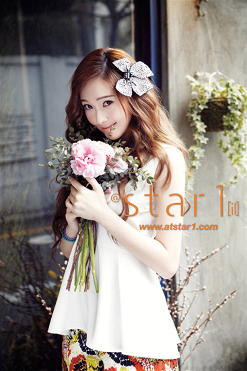高清:<em>少女</em>时代Jessica<em>变身</em>小花仙 甜美系春装写