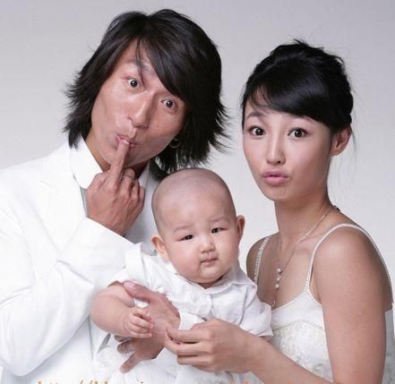 陈羽凡趁七夕向妻子白百何深情告白晒幸福全家福(图)_音乐频道_凤凰网