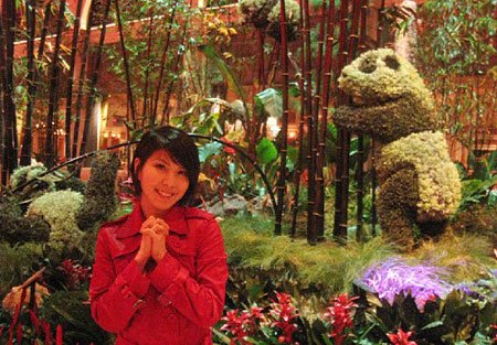 许茹芸送福