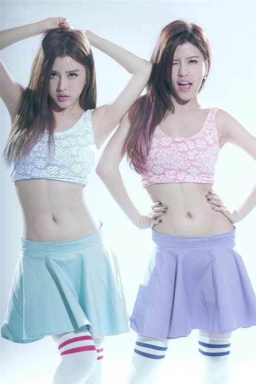 马甲线女神图片_马甲线女神夏语心