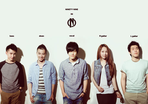 nine作为乐坛新锐流行摇滚乐团,乐团成员由四男一女组成,包括主唱小岛