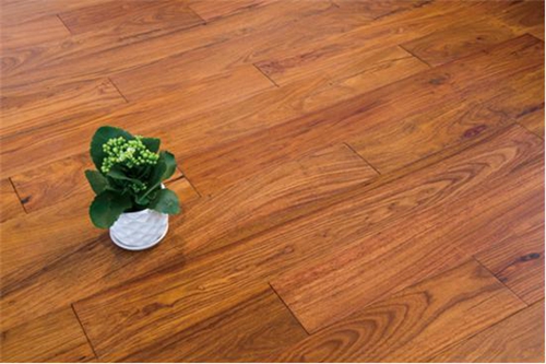 安信非洲花梨实木地板好产品自己会说话
